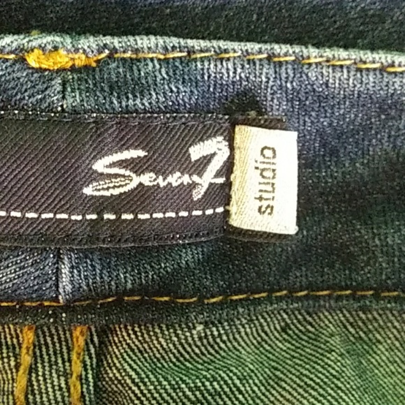 Seven studio flare jeans with studded back pockets - Picture 4 of 5